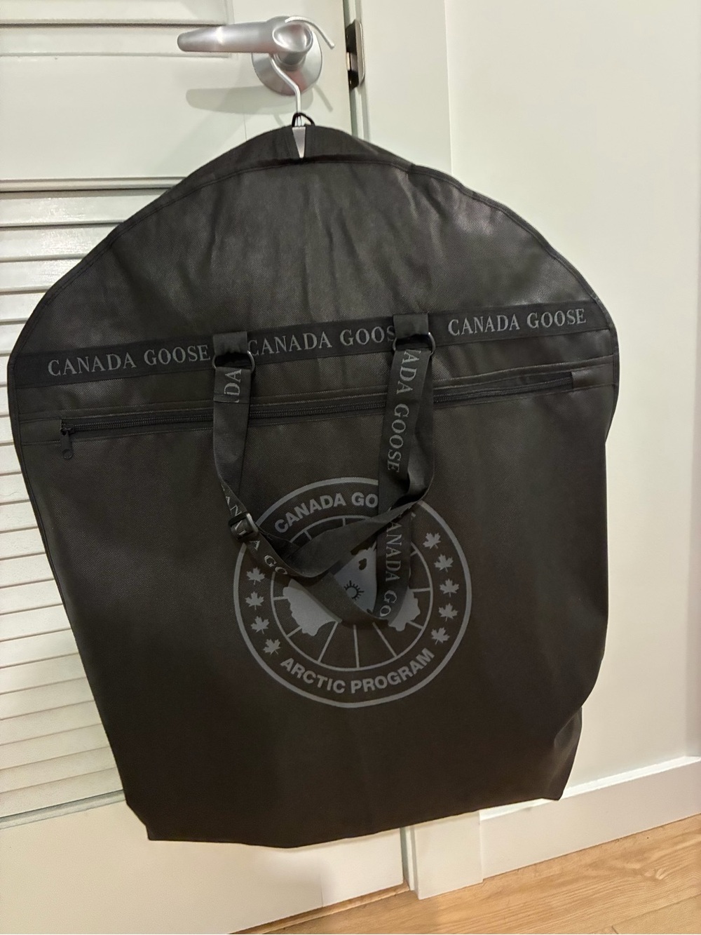 Canada Goose Black Puffer w/ Canada Goose Bag